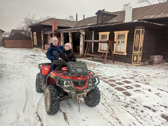 2023 Hisun Tactic 750, оранжевый, 750000 рублей