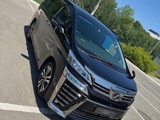2019 Toyota Vellfire II Рестайлинг, чёрный, 5500000 рублей, вид 3