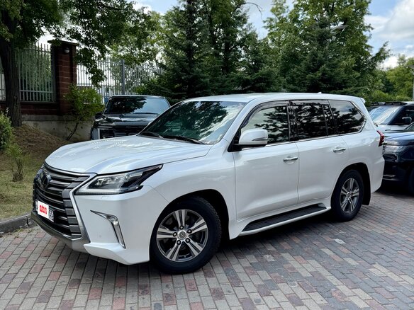 2020 Lexus LX 450d III Рестайлинг 2, белый, 7550000 рублей - вид 4