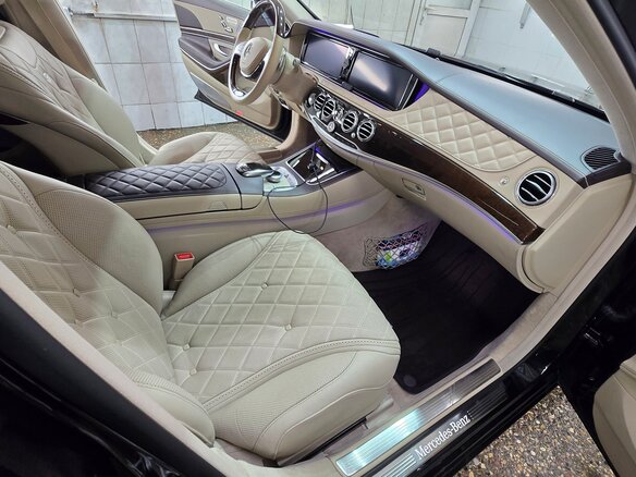 2015 Mercedes-Benz Maybach S-Класс 500 I (X222), чёрный, 6200000 рублей - вид 5
