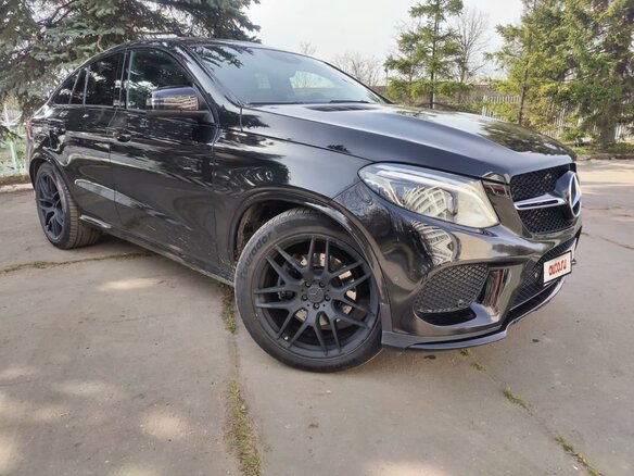 2019 Mercedes-Benz GLE Coupe 350 d I (C292), чёрный - вид 8
