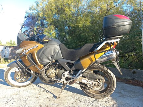1999 Honda XL1000V Varadero, золотистый, 370000 рублей, вид 3