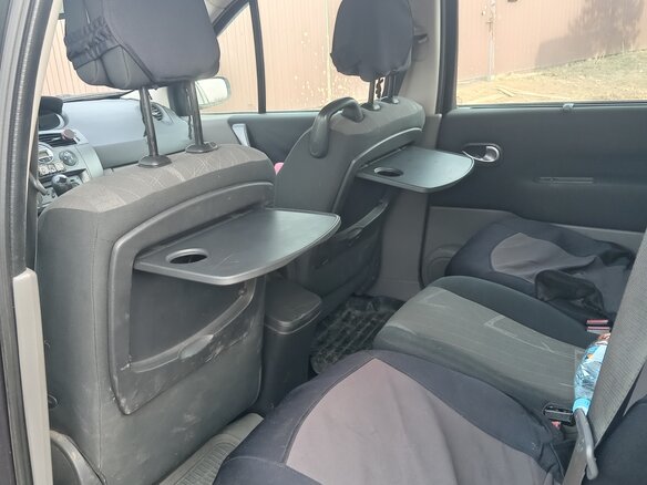 2004 Renault Scenic II, серый, 560000 рублей - вид 12