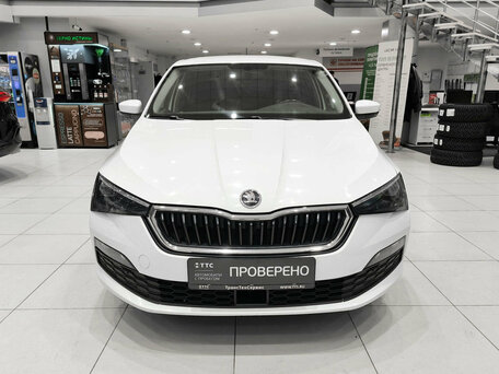 2021 Skoda Rapid II, белый, 1780000 рублей, вид 2