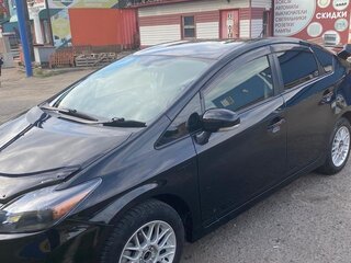 2009 Toyota Prius III (XW30), чёрный, 1200000 рублей, вид 3