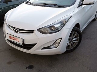 2014 Hyundai Elantra V (MD) Рестайлинг, белый, 1150000 рублей, вид 3