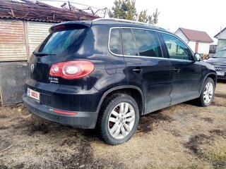 2010 Volkswagen Tiguan I, чёрный, 1150000 рублей, вид 4