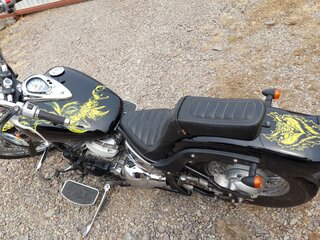 2004 Yamaha XVS400 Drag Star, чёрный, 350000 рублей, вид 2