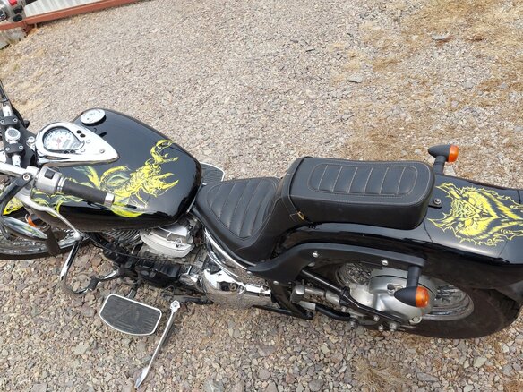 2004 Yamaha XVS400 Drag Star, чёрный, 350000 рублей - вид 1