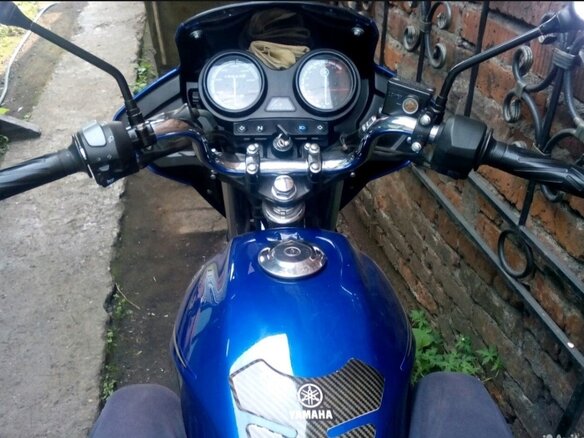 2012 Yamaha YBR125, синий, 160000 рублей - вид 5