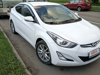 2014 Hyundai Elantra V (MD) Рестайлинг, белый, 1150000 рублей, вид 2