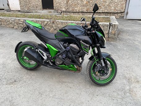 2012 Kawasaki Z 800, зелёный, 700000 рублей, вид 3
