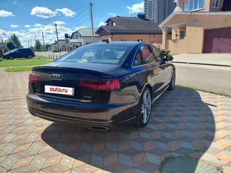2015 Audi A6 IV (C7) Рестайлинг, серый, 1900000 рублей, вид 4