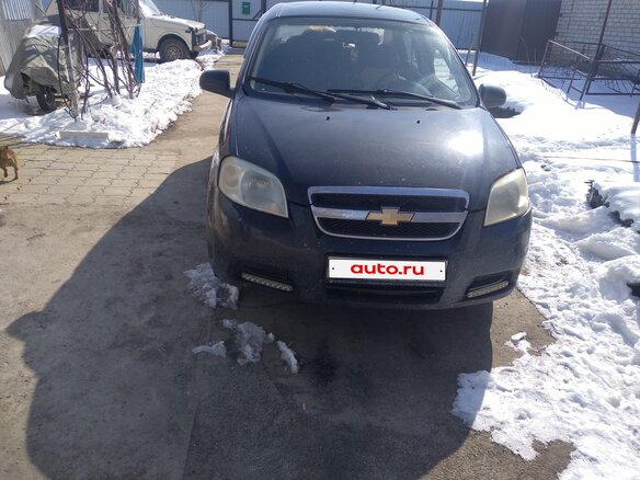 2008 Chevrolet Aveo I Рестайлинг, чёрный, 320000 рублей