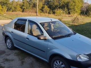 2007 Renault Logan I, зелёный, 300000 рублей, вид 4