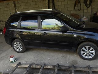 2017 Lada (ВАЗ) Kalina II, чёрный, 620000 рублей, вид 2