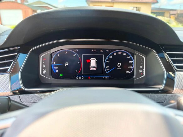 2020 Volkswagen Passat DSG7 B8, синий, 3390000 рублей - вид 9