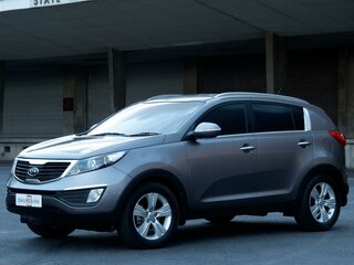 2012 Kia Sportage III, чёрный, 1200000 рублей, вид 1