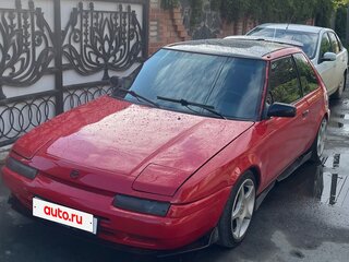 1991 Mazda 323 IV (BG), красный, 450000 рублей, вид 1