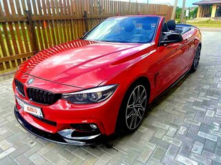2017 BMW 4 серии 430i F32/F33/F36 Рестайлинг, красный, 4000000 рублей, вид 4