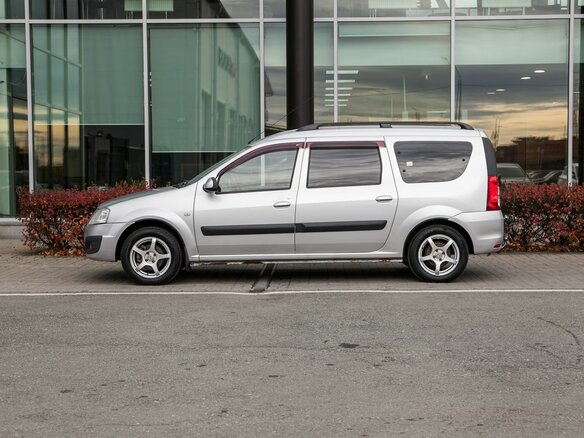 2014 Lada (ВАЗ) Largus I, серебристый, 580000 рублей - вид 6