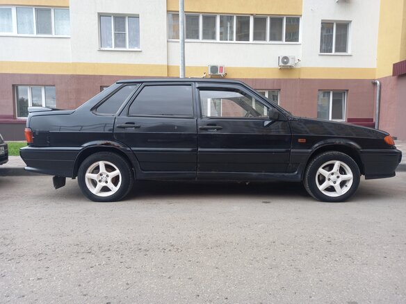 2007 Lada (ВАЗ) 2115, чёрный, 118000 рублей - вид 3