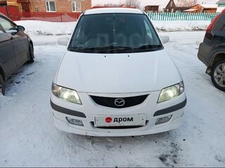 1999 Mazda Premacy I (CP), белый, 450000 рублей, вид 2