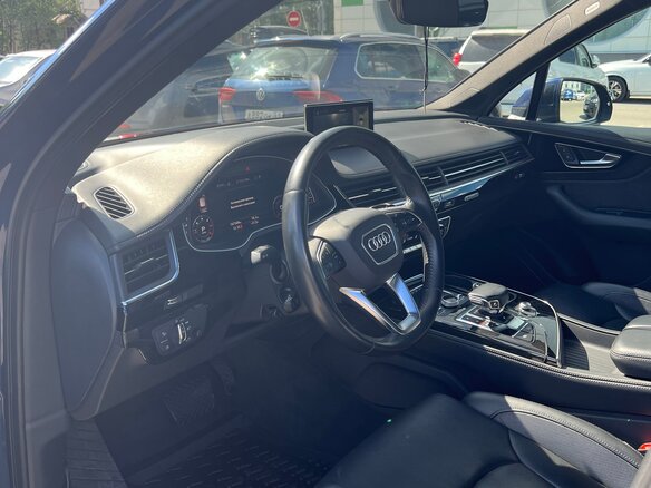 2019 Audi Q7 II (4M), синий, 4900000 рублей - вид 7