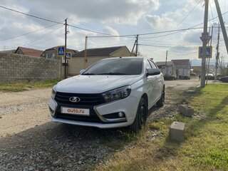 2020 Lada (ВАЗ) Vesta I, белый, 990000 рублей, вид 1