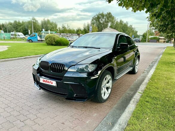 2011 BMW X6 35i 8-speed I (E71), чёрный, 1590000 рублей - вид 1