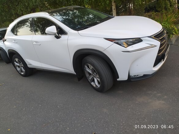 2014 Lexus NX 300h I, белый, 2650000 рублей - вид 5