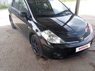 2008 Nissan Tiida I, чёрный, 730000 рублей, вид 1