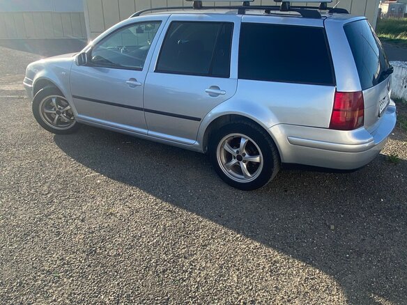 2001 Volkswagen Golf IV, серебристый - вид 6
