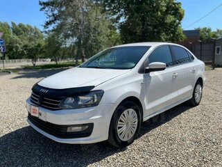 2018 Volkswagen Polo V Рестайлинг, белый, 950000 рублей, вид 1