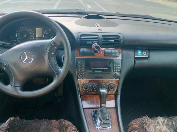 2006 Mercedes-Benz C-Класс 180 II (W203) Рестайлинг, серый, 700000 рублей - вид 6