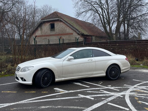 2008 Mercedes-Benz CL-Класс 500 III (C216), белый, 1850000 рублей