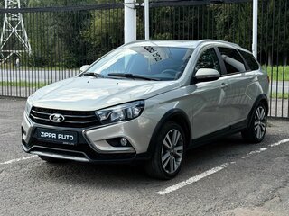 2017 Lada (ВАЗ) Vesta SW Cross I, бежевый, 999000 рублей, вид 3