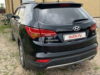 2013 Hyundai Santa Fe III, чёрный, 1500000 рублей, вид 2