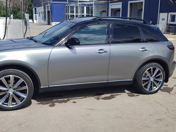 2003 Infiniti FX35 I (S50), серый, 1500000 рублей - вид 12