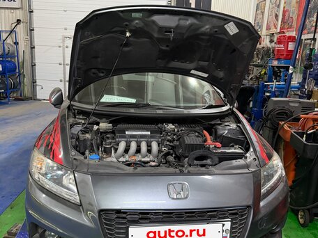 2015 Honda CR-Z Hybrid I Рестайлинг, серый, 1190000 рублей, вид 2