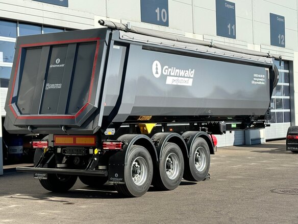 2024 Grunwald Полуприцеп самосвальный, серебристый, 4250000 рублей