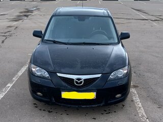 2007 Mazda 3 I (BK) Рестайлинг, чёрный, 320000 рублей, вид 2
