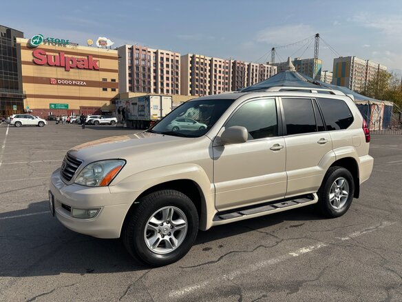 2003 Lexus GX 470 I, бежевый, 2307000 рублей - вид 5