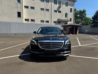 2018 Mercedes-Benz S-Класс 450 Long VI (W222, C217) Рестайлинг, чёрный, 4349999 рублей, вид 4