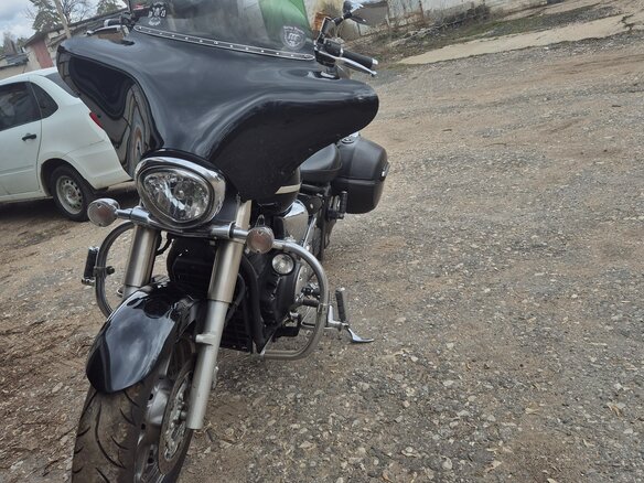 2007 Yamaha XVS1300, чёрный, 730000 рублей - вид 4