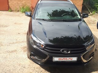 2021 Lada (ВАЗ) Vesta SW I, чёрный, 1800000 рублей, вид 3