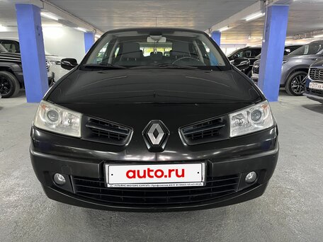 2008 Renault Megane II Рестайлинг, чёрный, 435000 рублей, вид 2