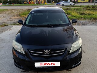 2008 Toyota Corolla X (E140, E150), чёрный, 550000 рублей, вид 2