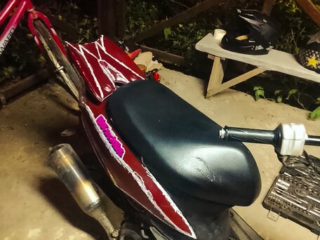 2008 Yamaha Jog, синий, 70000 рублей, вид 2