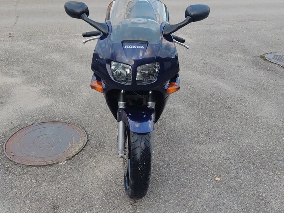 1996 Honda VFR 750, синий, 350000 рублей - вид 1